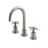 Rubinet Widespread Lav. Set. (less drain) Satin Nickel
