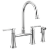 Brizo Bridge Kitchen Faucet With Side Sprayer