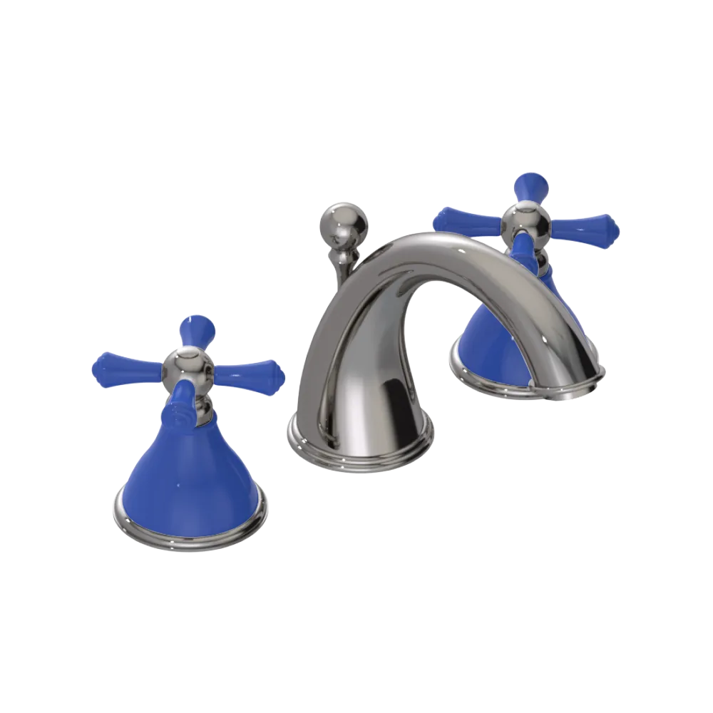 Rubinet Widespread Lav. Set. (less drain) Polished Nickel