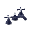 Rubinet Widespread Lav. Set. (less drain) Midnight Blue