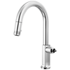 Brizo Pull Down Faucet With Arc Spout Less Handle