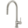 Brizo Odin Pull-Down Faucet with Arc Spout - Less Handle - Complete Kit - Brilliance® Stainless