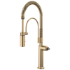 Odin Semi-Professional Kitchen Faucet - Less Handle - Brilliance® Luxe Gold®