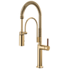 Brizo Odin Semi-Professional Kitchen Faucet - Less Handle - Complete Kit - Brilliance® Polished Gold