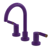 Rubinet Widespread Lav. Set. (less drain) Purple Haze