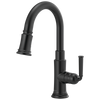 Rook Pull-Down Prep Faucet - Matte Black