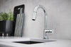 Odin Pull-Down Prep Faucet with Arc Spout - Less Handle lifestyle