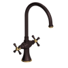 Rubinet Two Handle Single Hole Kitchen Set Oil Rubbed Bronze