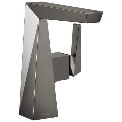 Delta Trillian - Single Handle Mid-Height Bathroom Faucet In Lumicoat® Chrome