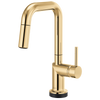 Brizo Odin SmartTouch Pull-Down Prep Kitchen Faucet with Square Spout - Less Handle - Complete Kit - Brilliance® Polished Gold