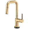 Brizo Odin SmartTouch Pull-Down Prep Kitchen Faucet with Square Spout - Less Handle - Complete Kit - Brilliance® Polished Gold