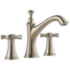 Brizo Baliza Widespread Lavatory Faucet - Less Handles 1.2 GPM - Complete Kit - Brilliance® Brushed Nickel