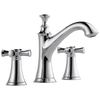 Brizo Baliza Widespread Lavatory Faucet - Less Handles 1.2 GPM - Complete Kit - Polished Chrome