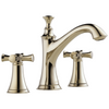 Brizo Baliza Widespread Lavatory Faucet - Less Handles 1.2 GPM - Complete Kit - Brilliance® Polished Nickel