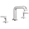Brizo Kintsu Widespread Lavatory Faucet with Angled Spout - Less Handles 1.5 GPM - Complete Kit - Polished Chrome