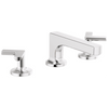 Brizo Kintsu Widespread Lavatory Faucet with Low Spout - Less Handles 1.2 GPM - Complete Kit - Polished Chrome