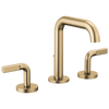 Brizo Litze Widespread Lavatory Faucet with High Spout - Less Handles 1.2 GPM - Complete Kit - Brilliance® Luxe Gold®