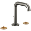 Litze Widespread Lavatory Faucet with High Spout - Less Handles 1.5 GPM - Brilliance® Luxe Steel®