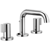 Brizo Litze Widespread Lavatory Faucet with Low Spout - Less Handles 1.5 GPM - Complete Kit - Polished Chrome