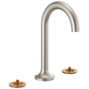 Jason Wu for Brizo Widespread Lavatory Faucet - Less Handles - Brilliance® Brushed Nickel
