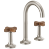 Brizo Odin Widespread Lavatory Faucet - Less Handles - Complete Kit - Brilliance® Brushed Nickel