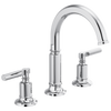 Brizo Invari Widespread Lavatory Faucet with Arc Spout - Less Handles 1.5 GPM - Complete Kit - Polished Chrome