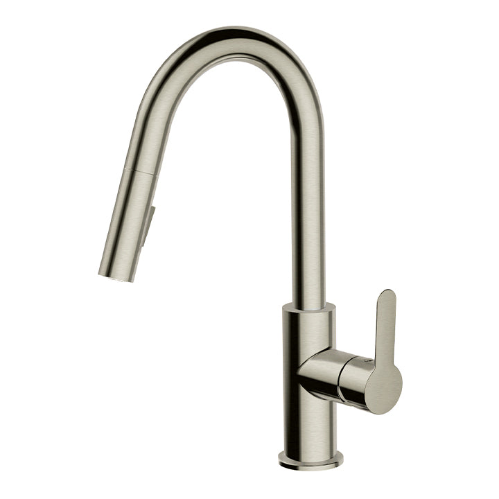 Aquabrass Barley pull-down dual stream mode kitchen faucet