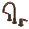 Rubinet Widespread Lav. Set. (less drain) Tuscan Brass