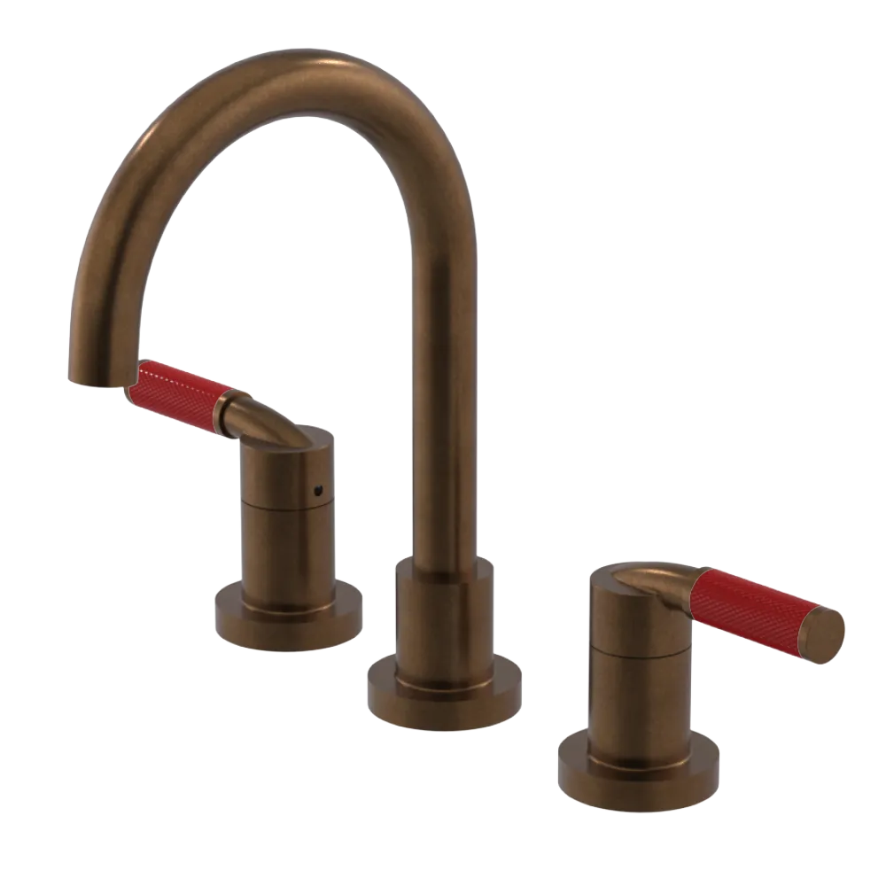 Rubinet Widespread Lav. Set. (less drain) Tuscan Brass