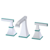 Rubinet Widespread Lav. Set. (less drain) Satin Chrome
