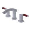 Rubinet Widespread Lav. Set. (less drain) Matt White