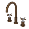 Rubinet Widespread Kitchen Set with LaSalle Spout Tuscan Brass