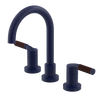 Rubinet Widespread Lav. Set. (less drain) Midnight Blue
