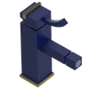 Rubinet Single Control Bidet Fitting (less drain) Midnight Blue