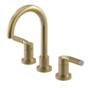 Rubinet Widespread Lav. Set. (less drain) Satin Brass