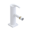 Rubinet Single Control Bidet Fitting (less drain) Matt White