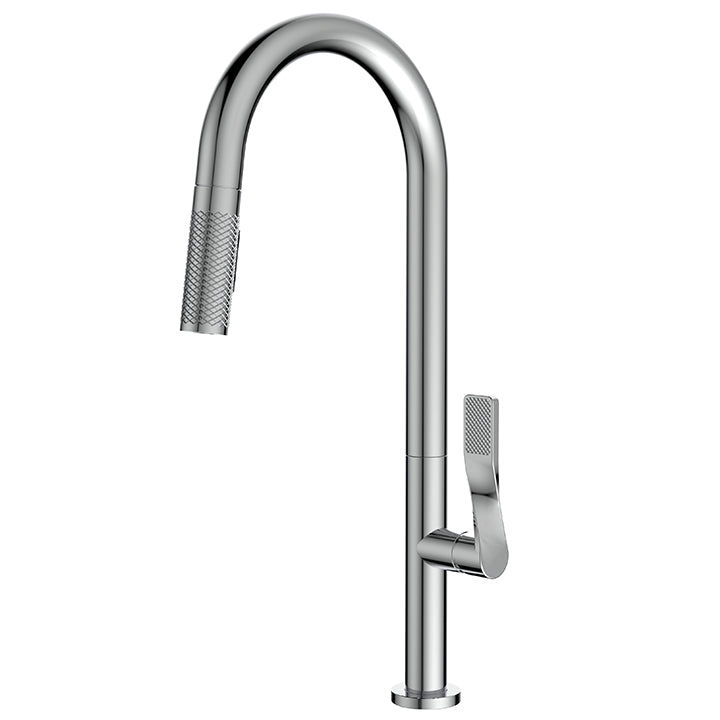 Aquabrass Grill pull-down dual stream mode kitchen faucet