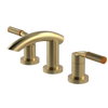 Rubinet Widespread Lav. Set. (less drain) Satin Brass