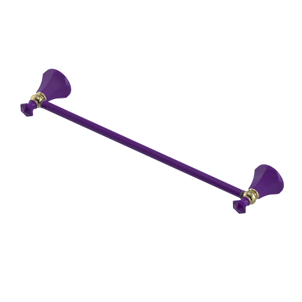 Rubinet Towel Bar 24" Purple Haze