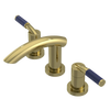 Rubinet Widespread Lav. Set. (less drain) Natural Brass