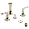 Brizo Rook Bidet Faucet - Less Handles - Complete Kit - Brilliance® Polished Nickel