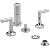 Odin Two-Handle Bidet Faucet - Polished Chrome