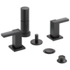 Brizo Siderna Bidet Faucet - Less Handles - Complete Kit - Matte Black