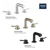 Concetto™ 8" Widespread 2-Handle S-Size Bathroom Faucet 1.2 Gpm - Golzar Home