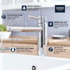 Concetto Single-Handle Pull-Out Kitchen Faucet Dual Spray 5.7 L/Min - Golzar Home