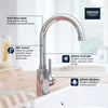 Concetto Single-Handle Pull Down Dual Spray Bar Faucet 1.75 Gpm - Golzar Home