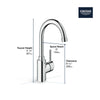 Concetto Single-Handle Pull Down Dual Spray Bar Faucet 1.75 Gpm - Golzar Home