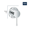 Grohe Essence 3-Way Diverter Trim