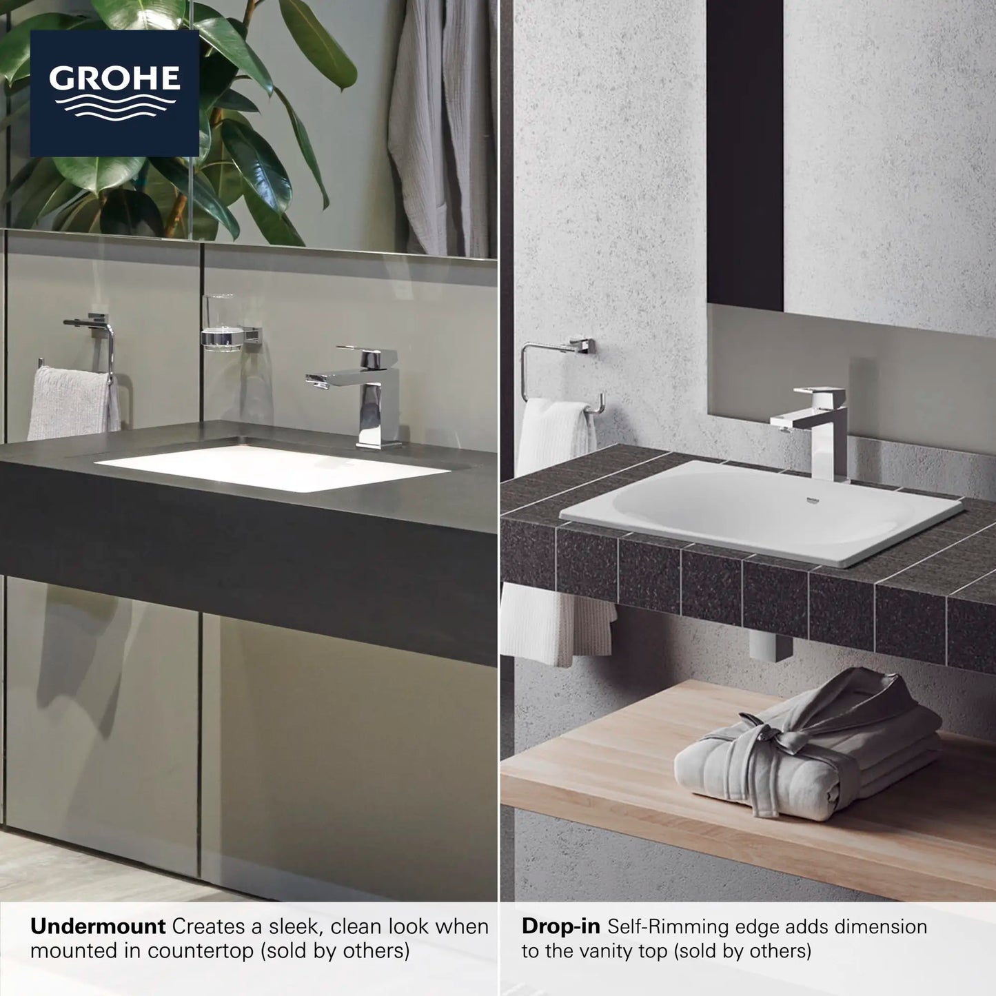 Grohe EUROCUBE® Undermount 21” Bathroom Sink