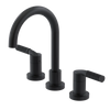 Rubinet Widespread Lav. Set. (less drain) Matt Black
